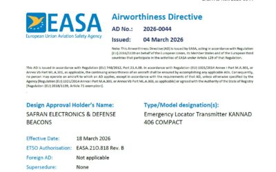 AMS AERO | ELT MODIFICATION KANNAD 406 COMPACT