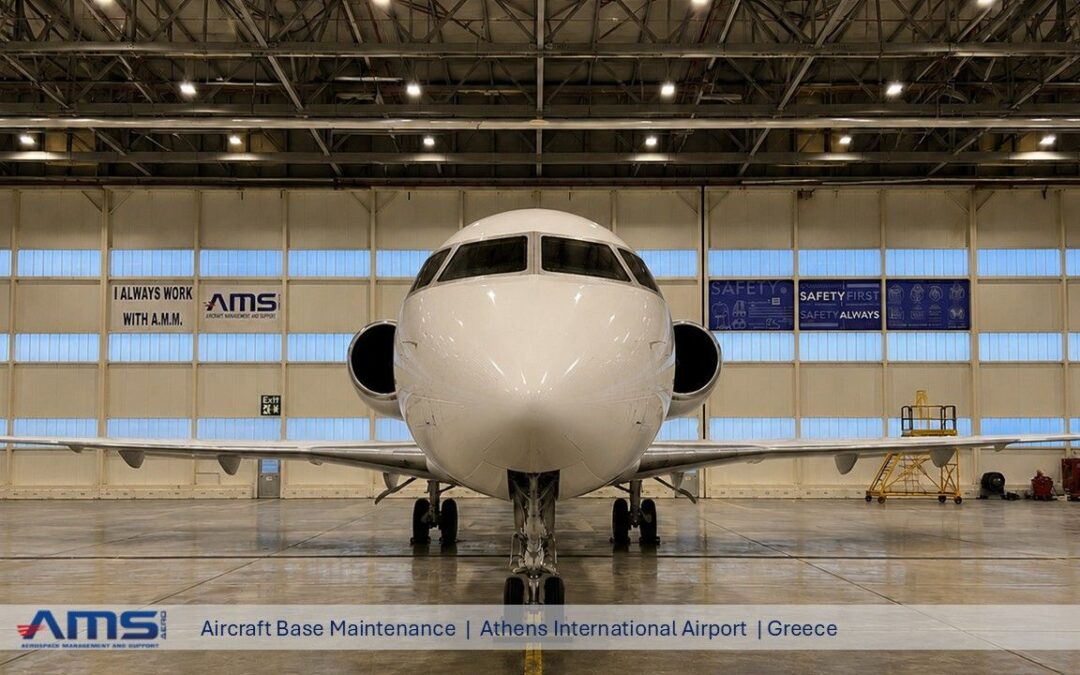 AMS AERO Completes Its 21st Extensive Aircraft Base Maintenance Project
